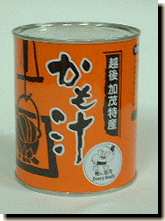 新潟の特産品 あったかいおふくろの味 かも汁。